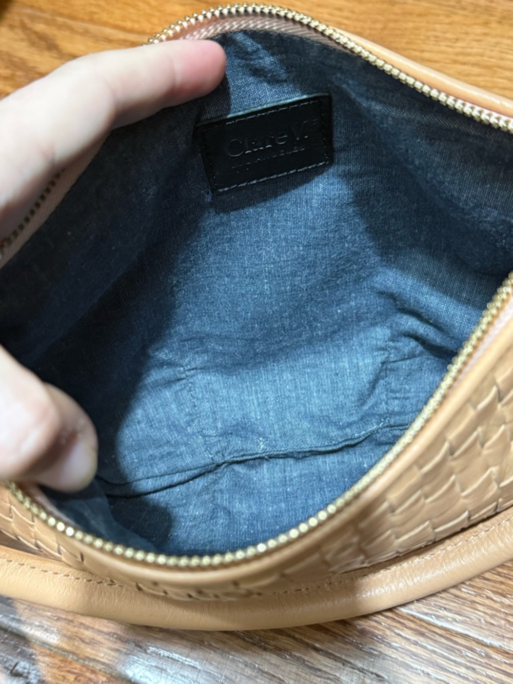 Clare V Petit Moyen Camel Leather Bag - Picture 10 of 10